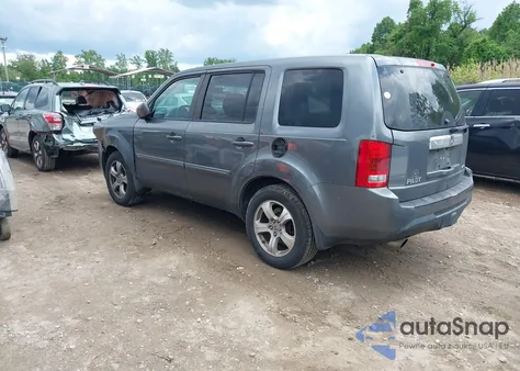 2013 Honda Pilot Ex-L from USA, damaged, VIN 5FNYF4H5XDB051831